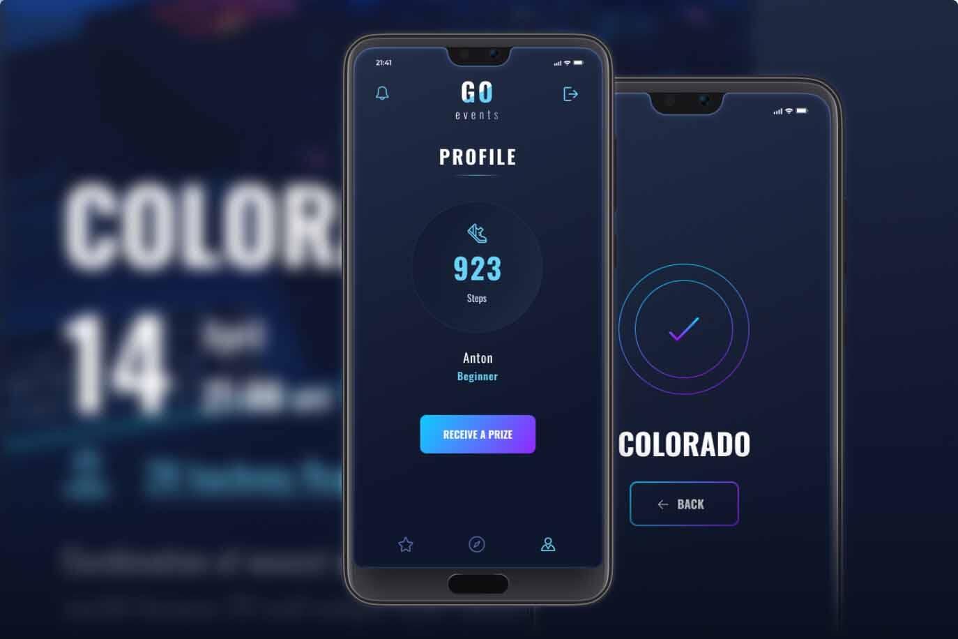 The app features unique statuses and ratings to encourage participant activity and maintain healthy competition. Statuses such as "Beginner," "Tech Cobra," "Super Dancer," and "Party King" are awarded based on users' activity, completed tasks, and coins earned. The rating is determined by factors like completed challenges and accumulated coins, and it is displayed in real time on the leaderboard. This motivates users to stay active, improve their performance, and climb higher rankings, which enhances engagement and loyalty to the alcohol brand.