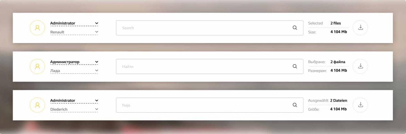 The Web app supports multiple languages, allowing users to switch between them for a more tailored experience.